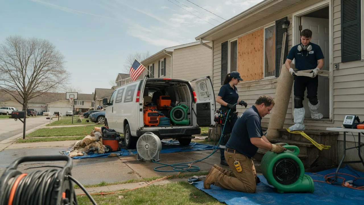 Water Damage Restoration in Fingerville, SC near me